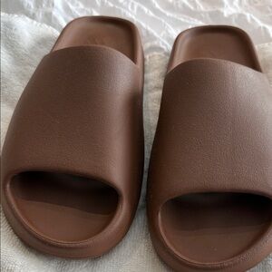 Yeezy Brown Slide Sandals